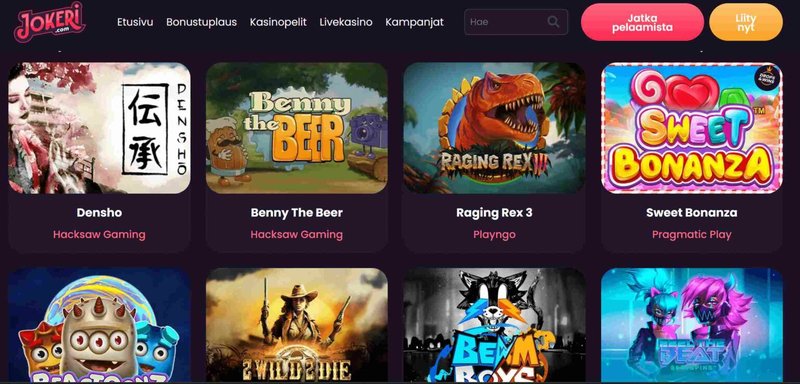 Read more about the article Joki Casino tarjoaa suomalaisille pelaajille erinomaisia bonuksia ja